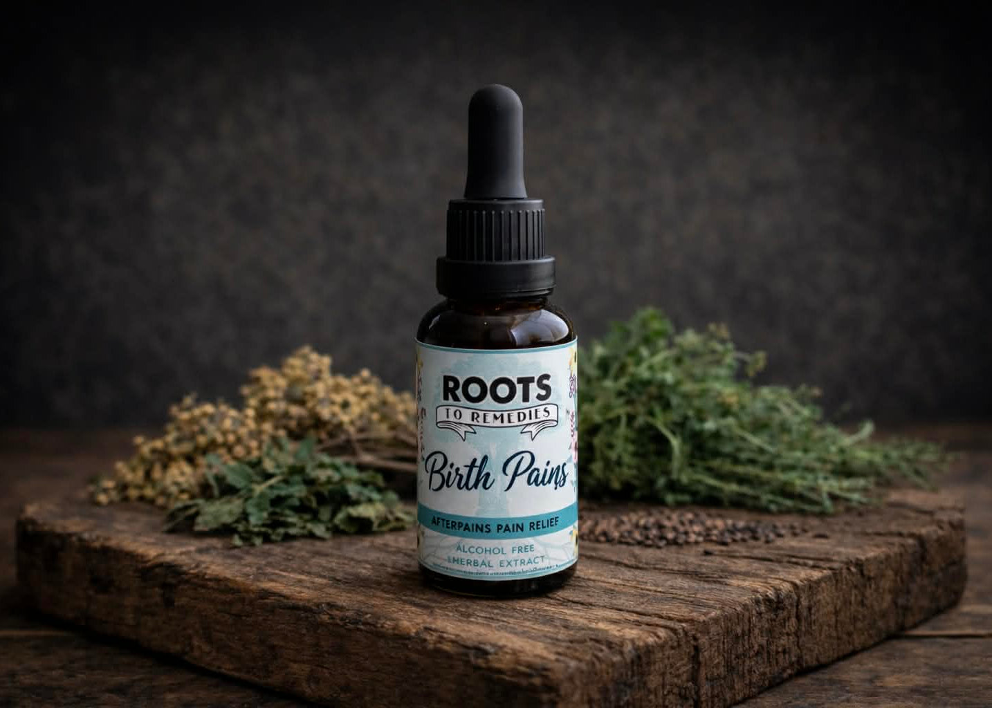 “BIRTH PAINS” AFTERBIRTH PAIN RELIEF HERBAL EXTRACT