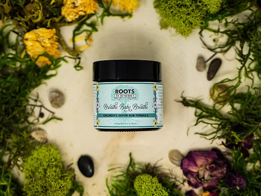 “BREATHE BABY BREATHE” CHILDREN’S VAPOR RUB SALVE