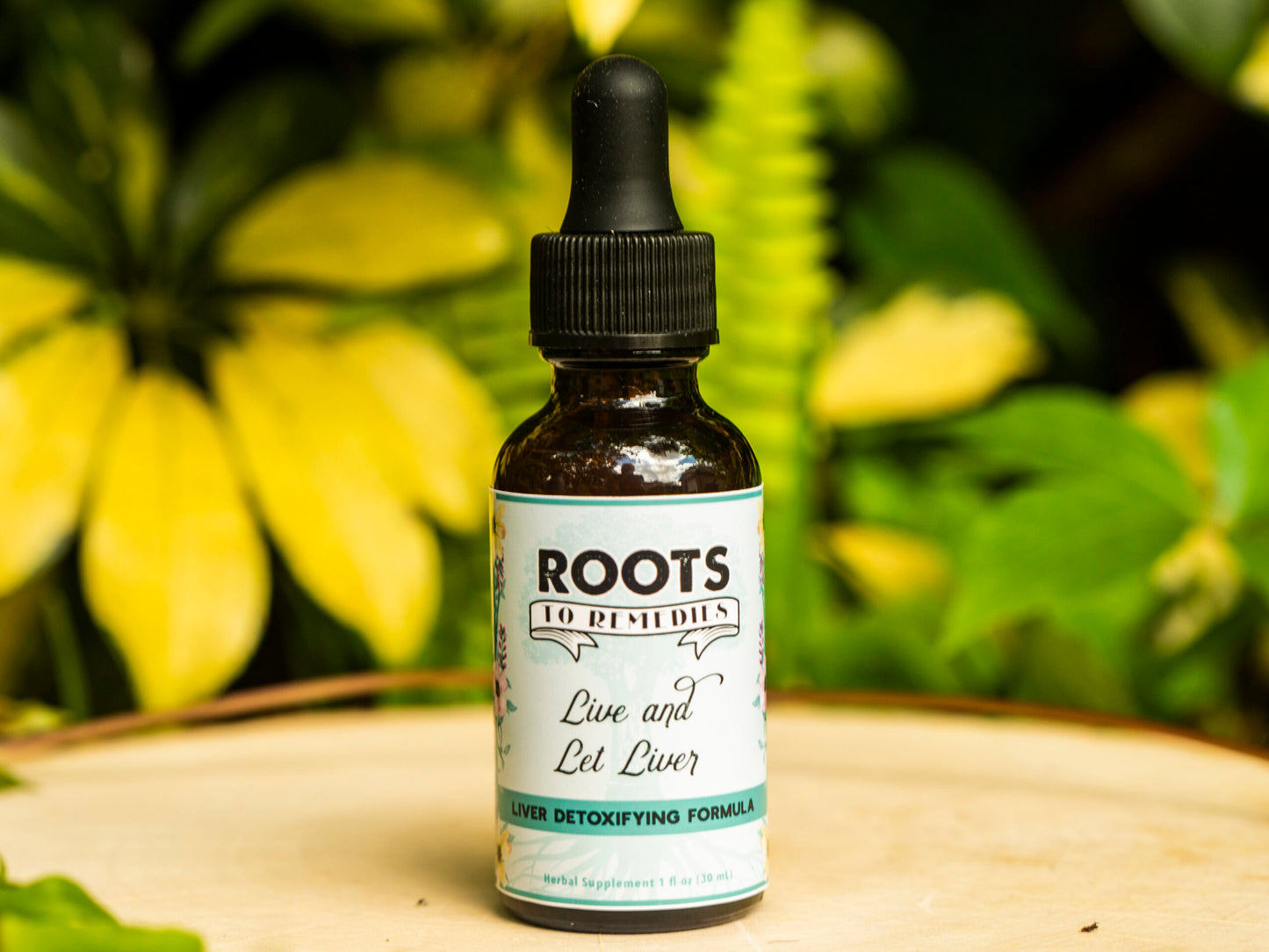 “LIVE AND LET LIVER” LIVER DETOXIFYING HERBAL TINCTURE