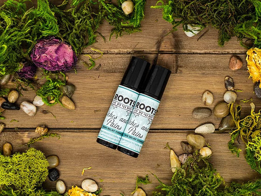 “ACHES AND PAINS” MUSCLE AND PAIN RELIEF HERBAL ROLL ON