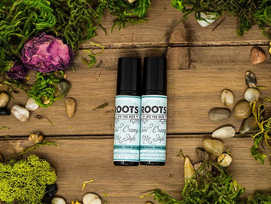 “DONT CRAMP MY STYLE” MENSTRUAL SUPPORT HERBAL ROLL ON