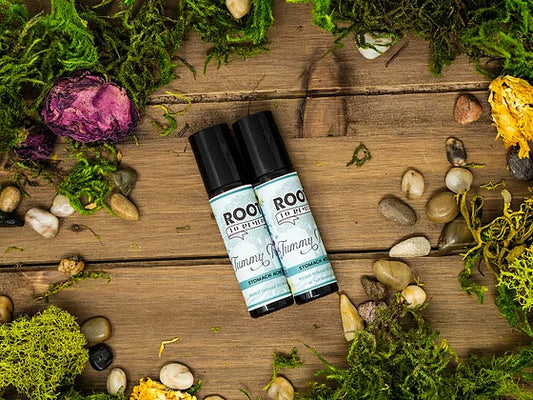 “TUMMY TROUBLE” STOMACH ACHE RELIEF HERBAL ROLL ON