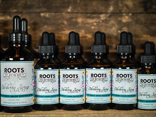 ELDERBERRY SYRUP DROPS (EXTRA STRENGTH/HIGHLY CONCENTRATED)