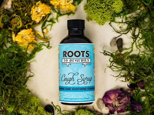 WILD CHERRY BARK CALMING AND SOOTHING HERBAL COUGH SYRUP