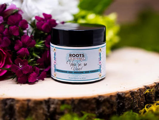 “YOU’RE SO VEIN” VARICOSE VEIN AND HEMORRHOID HERBAL SALVE