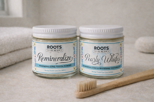 REMINERALIZE HERBAL TOOTH POWDER
