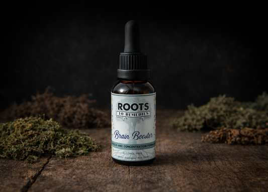 “BRAIN BOOSTER” FOCUS AND CONCENTRATION BOOSTING HERBAL EXTRACT