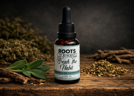 “BREAK THE HABIT” QUIT SMOKING AND LUNG CLEANSING HERBAL EXTRACT