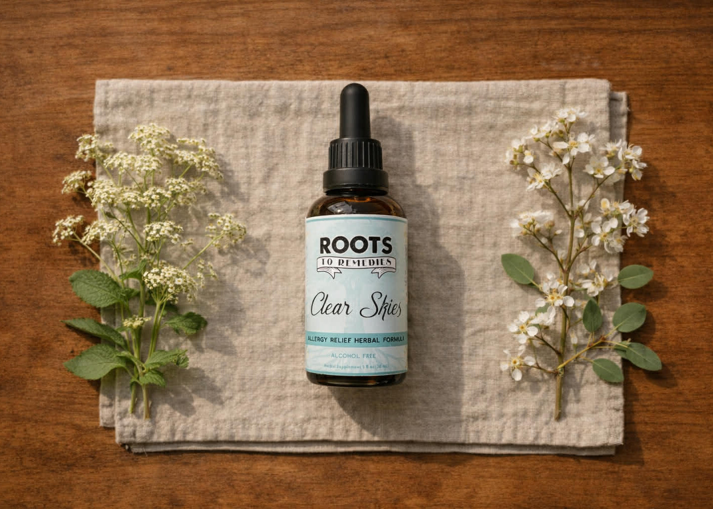 “CLEAR SKIES” ALLERGY RELIEF HERBAL EXTRACT