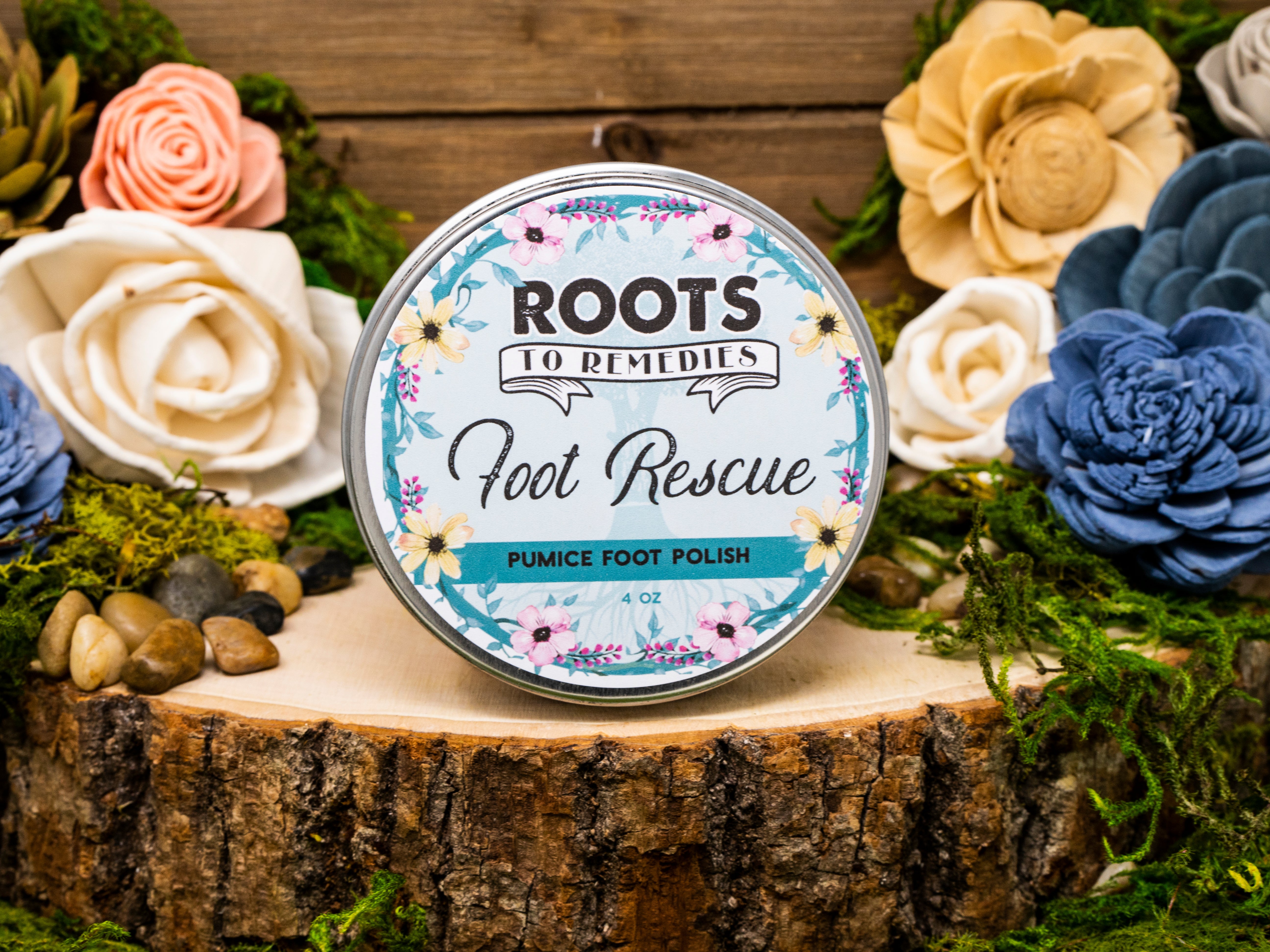 FOOT RESCUE FOOT SCRUB – ROOTS TO REMEDIES