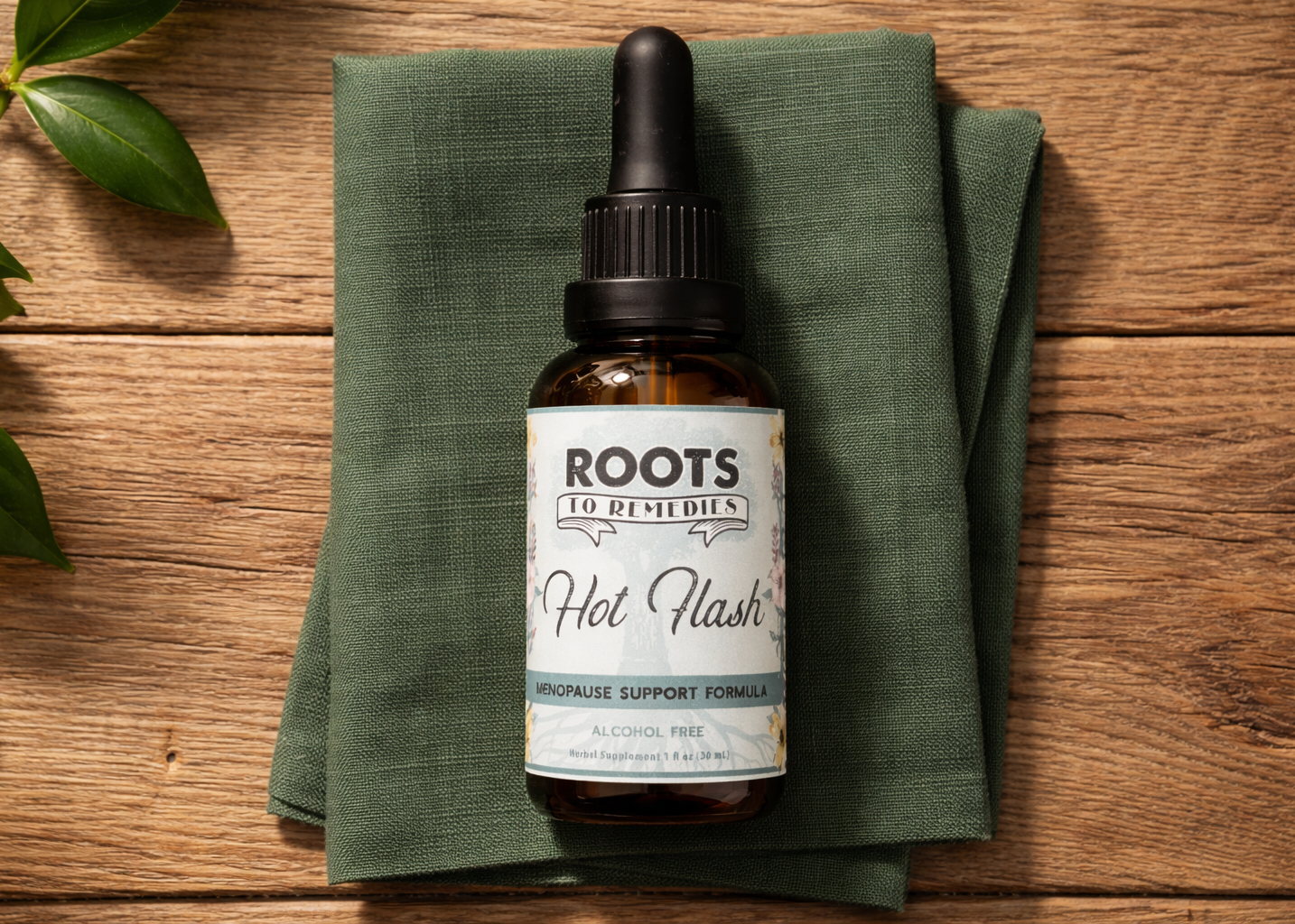 “HOT FLASH” MENOPAUSE RELIEF HERBAL EXTRACT