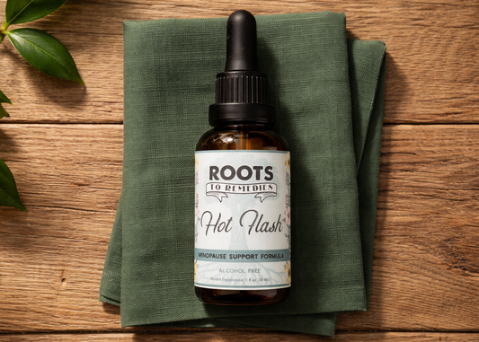 “HOT FLASH” MENOPAUSE RELIEF HERBAL EXTRACT
