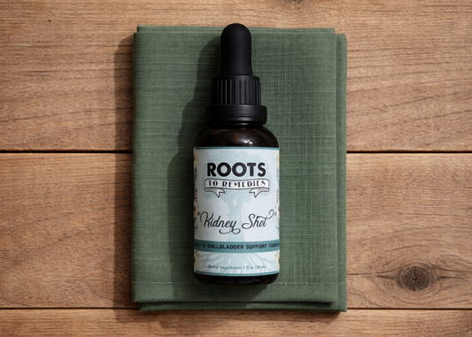 “KIDNEY SHOT” KIDNEY & GALLBLADDER SUPPORT HERBAL TINCTURE