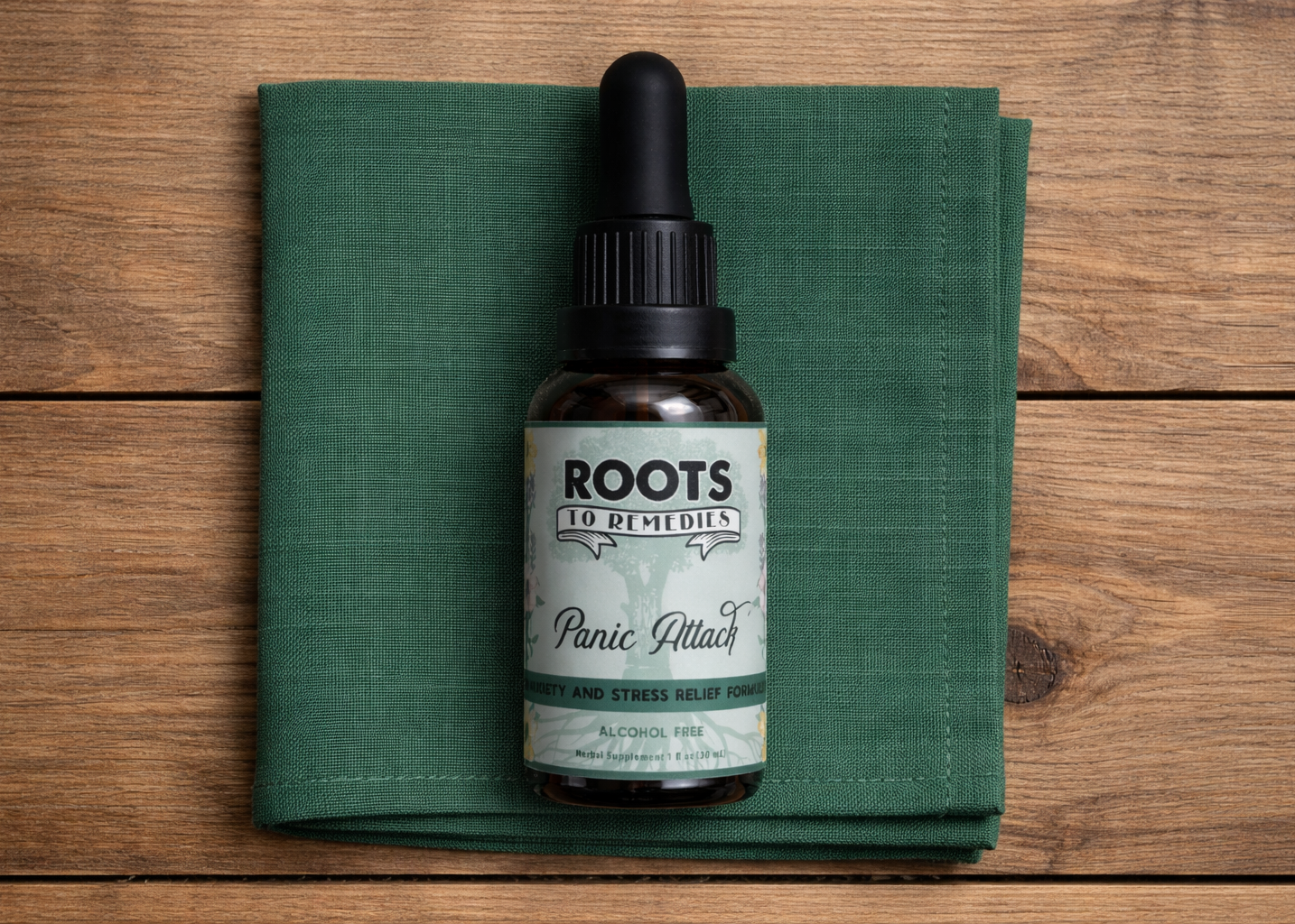 “PANIC ATTACK” ANXIETY AND STRESS RELIEF HERBAL EXTRACT