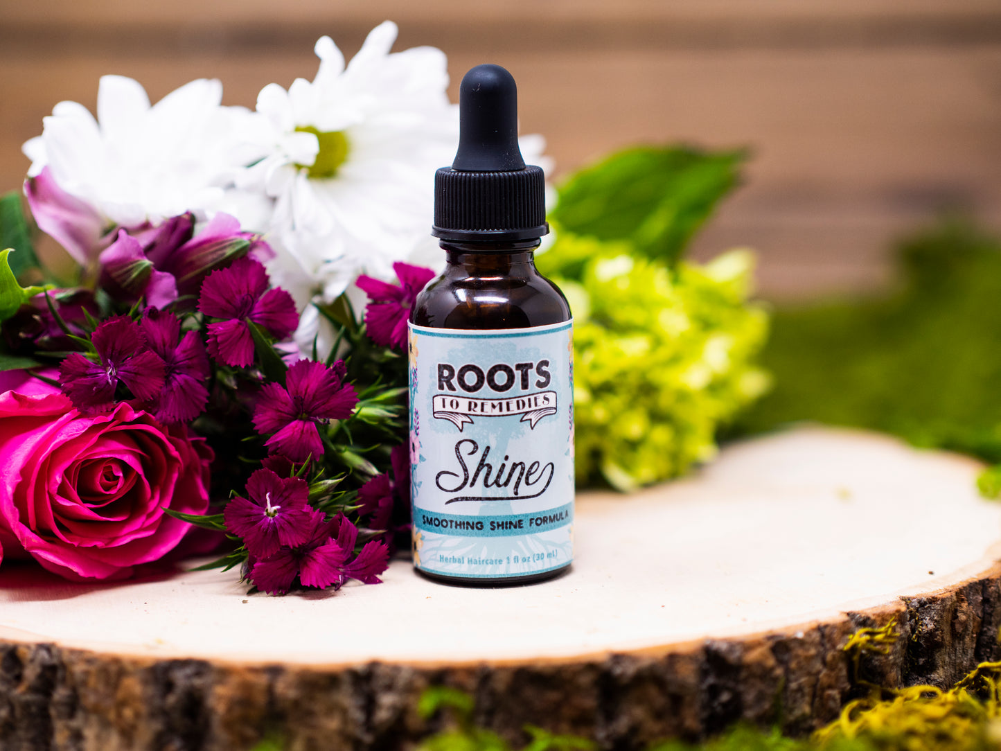 “SHINE” SOOTHING SHINE HERBAL INFUSED HAIR OIL