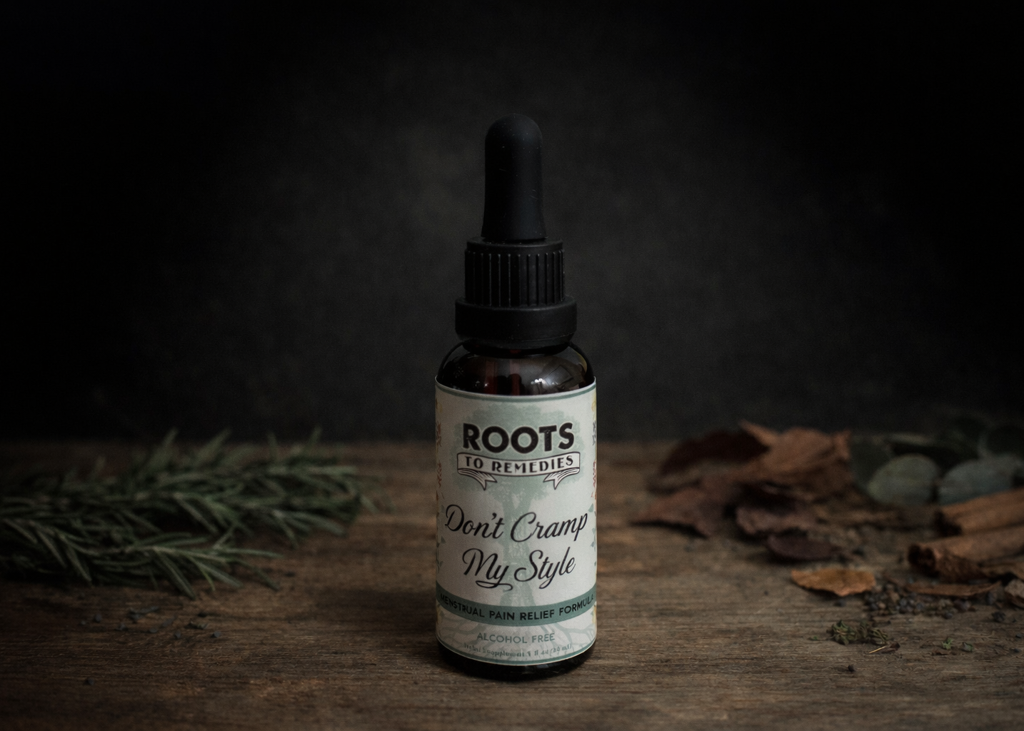 “DONT CRAMP MY STYLE” MENSTRUAL SUPPORT HERBAL EXTRACT